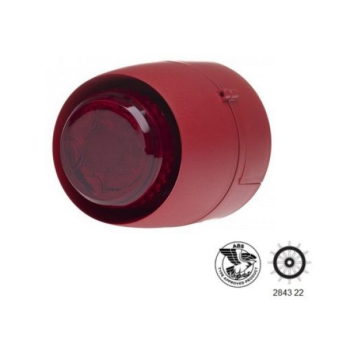 Kombi-Signalgeber rot 24VDC Multiton, 100dB