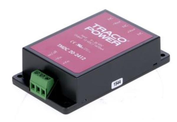 Traco Power DC/DC-Wandler 9...36 VDC 12 VDC 20 W